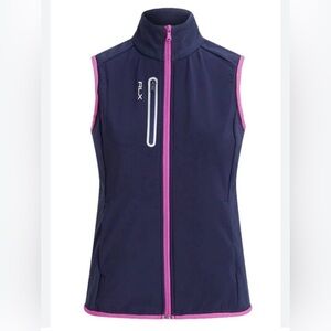 Ralph Lauren Navy and Pink Sleeveless Vest
